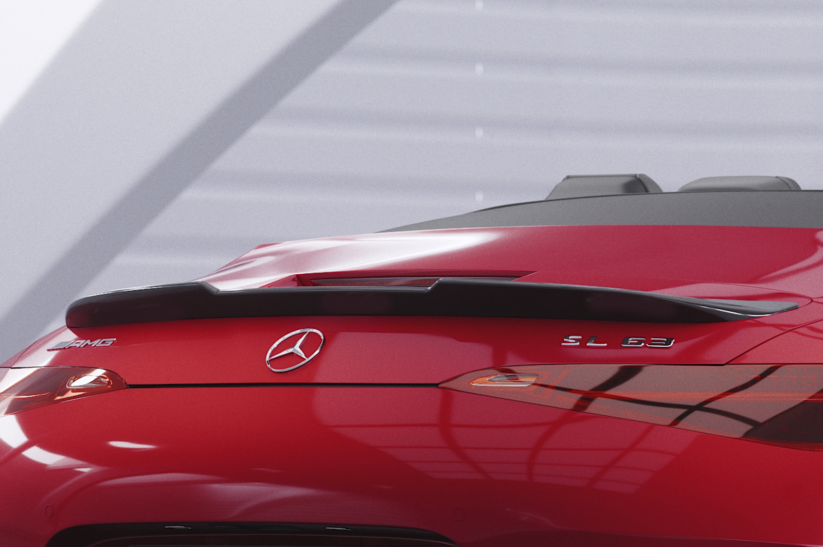 Becquet / Extension CAP pour Mercedes-Benz SL 43 / 55 / 63 AMG (depuis 11/2021) - Fabriqué en ABS (6 finitions au choix)