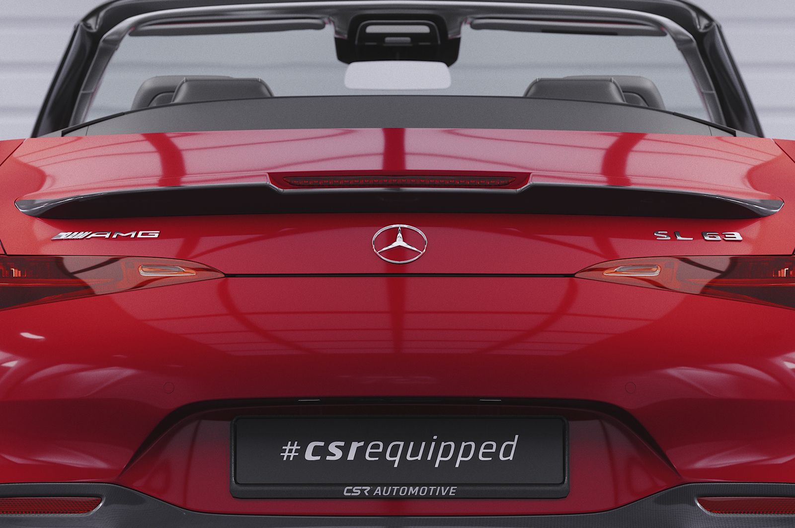 Becquet / Extension CAP pour Mercedes-Benz SL 43 / 55 / 63 AMG (depuis 11/2021) - Fabriqué en ABS (6 finitions au choix)