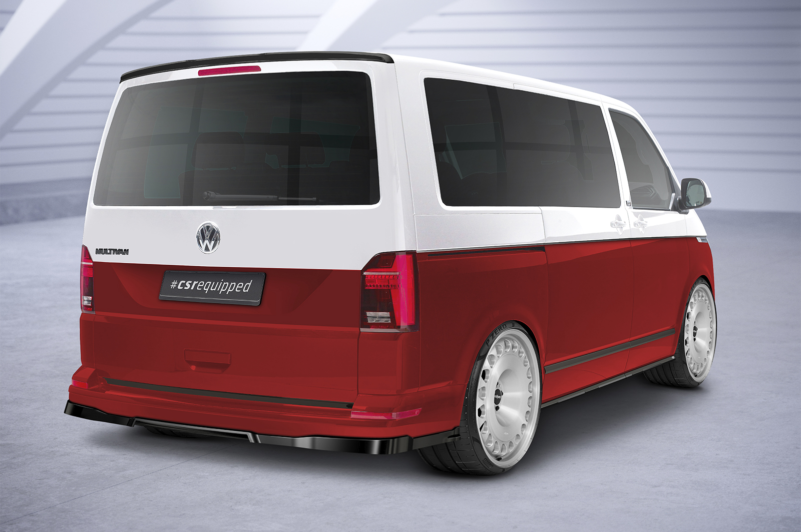 Becquet / Extension CAP pour VW T6 / T6.1 (depuis 2015) - Fabriqué en ABS (6 finitions au choix)