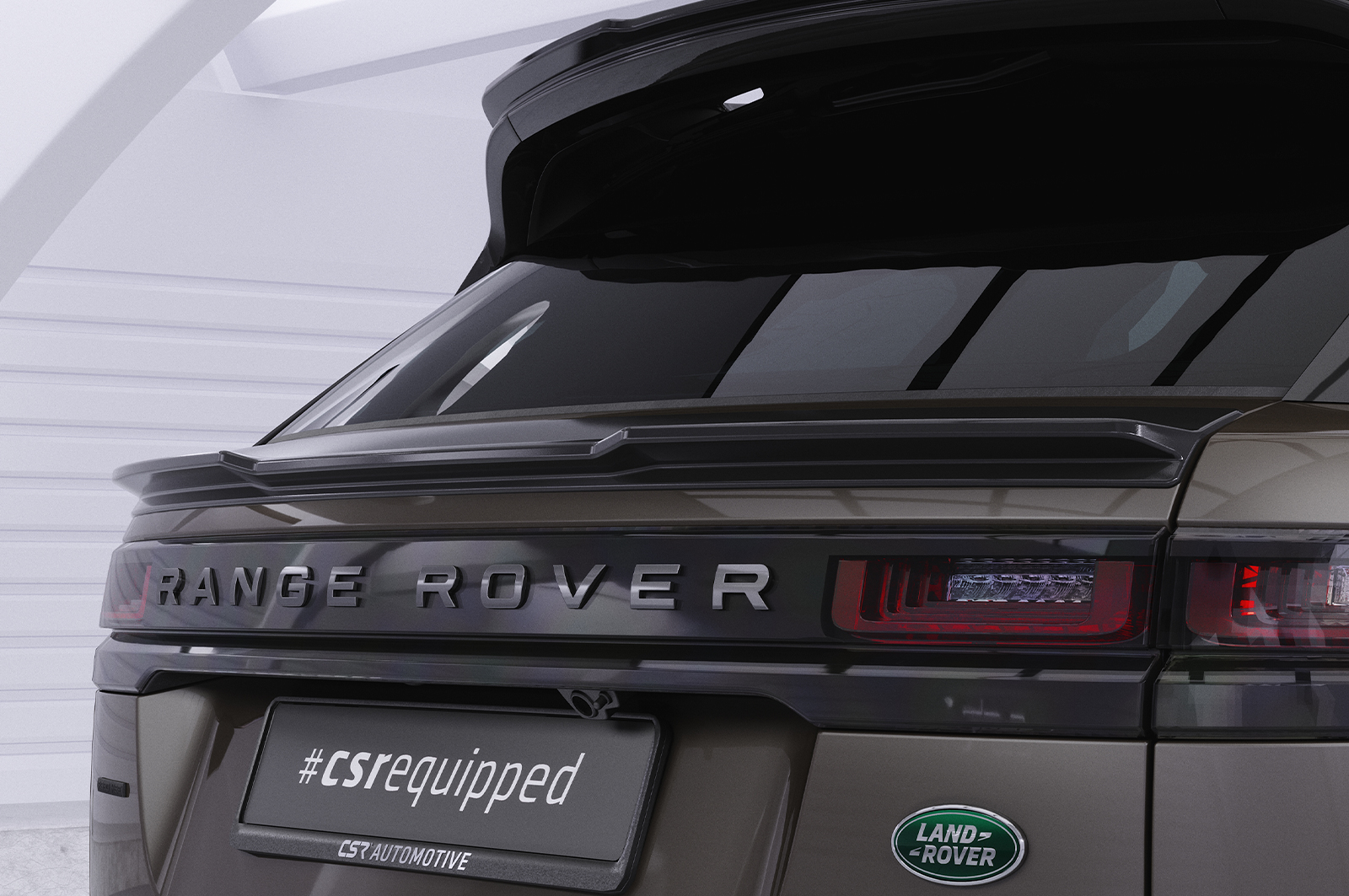 Becquet / Extension CAP pour Land Rover Range Rover Velar toutes carrosseries (depuis 2017) - Fabriqué en ABS (6 finitions au choix)
