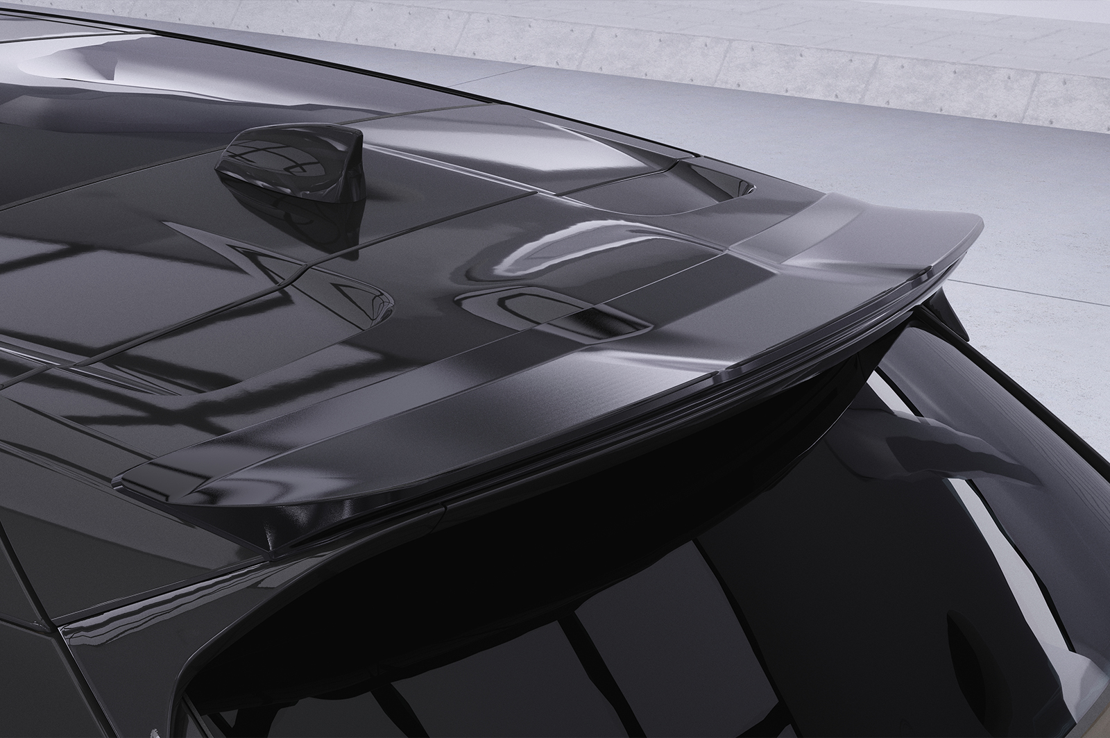 Becquet / Extension CAP pour Land Rover Range Rover Velar toutes carrosseries (depuis 2017) - Fabriqué en ABS (6 finitions au choix)