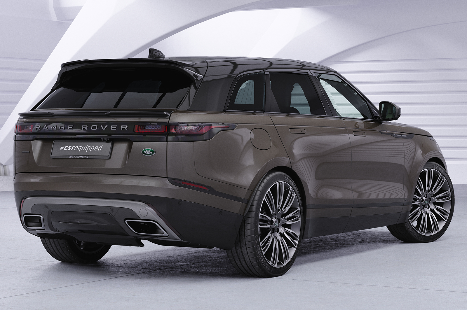 Becquet / Extension CAP pour Land Rover Range Rover Velar toutes carrosseries (depuis 2017) - Fabriqué en ABS (6 finitions au choix)