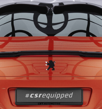 Becquet / Extension CAP pour Peugeot RCZ toutes carrosseries (2010-2015) - Fabriqué en ABS (6 finitions au choix)
