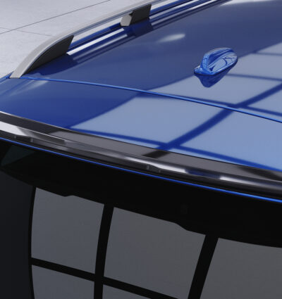 Becquet / Extension CAP pour Volvo XC90 (2. Gen) toutes carrosseries (depuis 2015) - Fabriqué en ABS (6 finitions au choix)