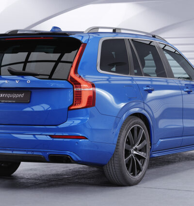 Becquet / Extension CAP pour Volvo XC90 (2. Gen) toutes carrosseries (depuis 2015) - Fabriqué en ABS (6 finitions au choix)