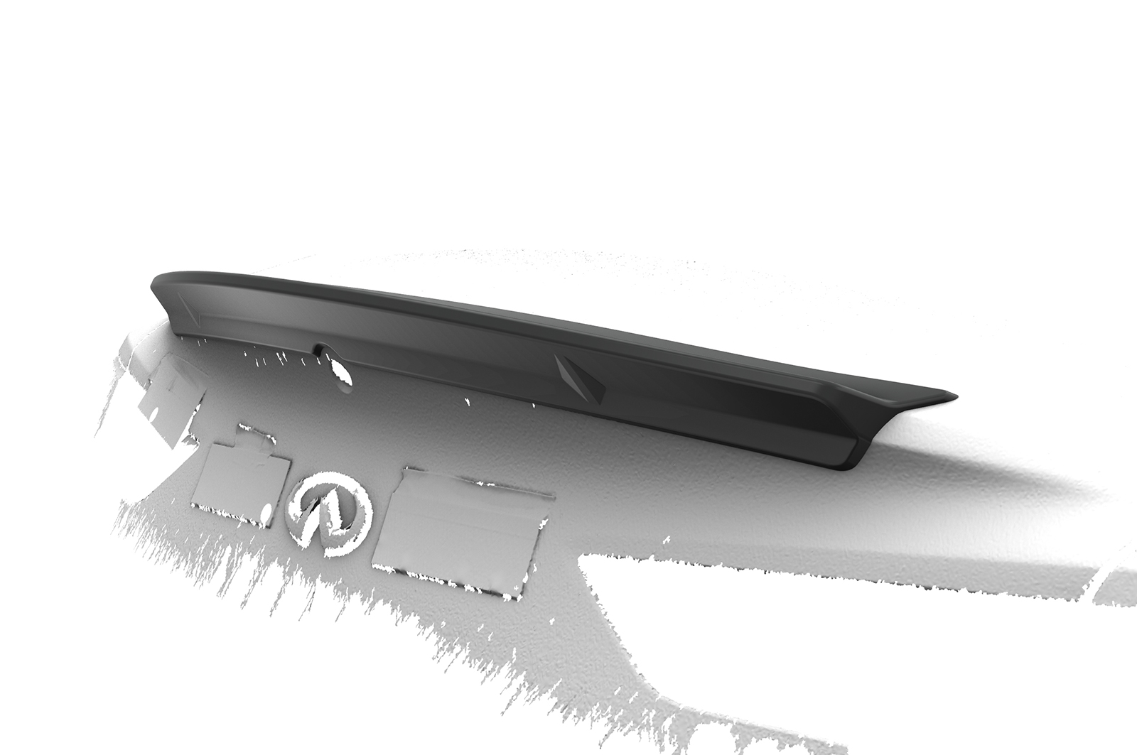 Becquet / Extension CAP pour Infiniti Q60 toutes carrosseries (2016-2022) - Fabriqué en ABS (6 finitions au choix)