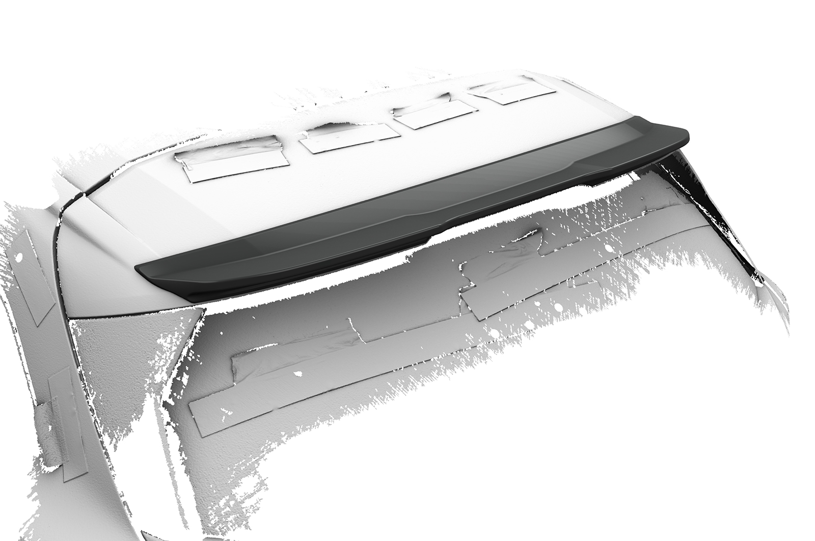 Becquet / Extension CAP pour Peugeot 308 (P51) SW (depuis 2021) - Fabriqué en ABS (6 finitions au choix)