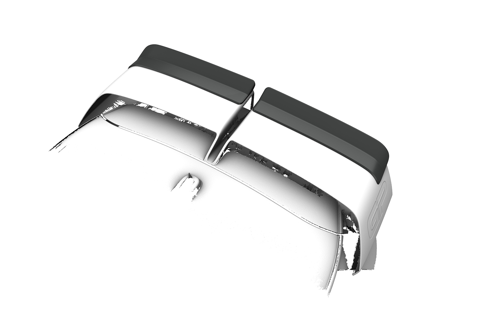 Becquet / Extension CAP pour Mini F56 John Cooper Works GP (depuis 2020) - Fabriqué en ABS (6 finitions au choix)