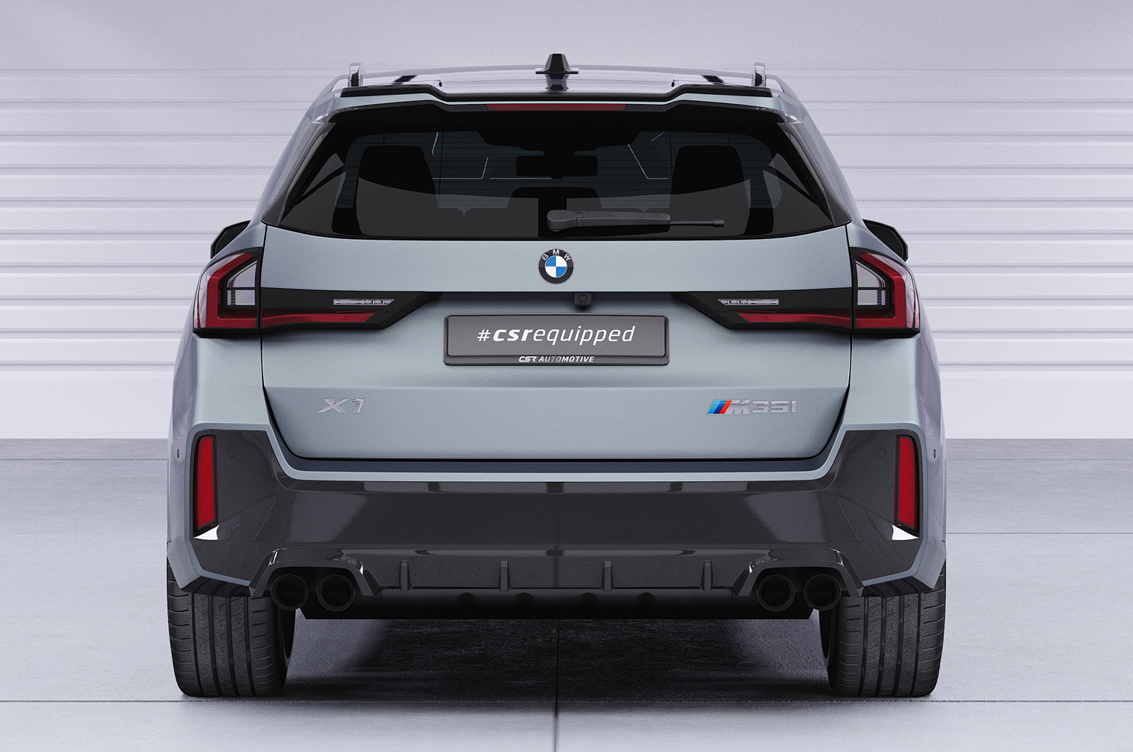 Becquet / Extension CAP pour BMW X1 U11 / iX1 U11 toutes carrosseries (depuis 2022) - Fabriqué en ABS (6 finitions au choix)