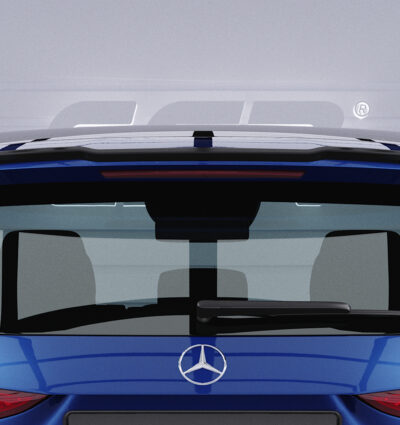 Becquet / Extension CAP pour Mercedes-Benz Classe C S206 T-Modell (depuis 2021) - Fabriqué en ABS (6 finitions au choix)