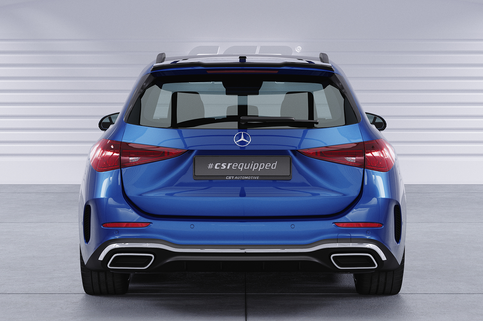 Becquet / Extension CAP pour Mercedes-Benz Classe C S206 T-Modell (depuis 2021) - Fabriqué en ABS (6 finitions au choix)