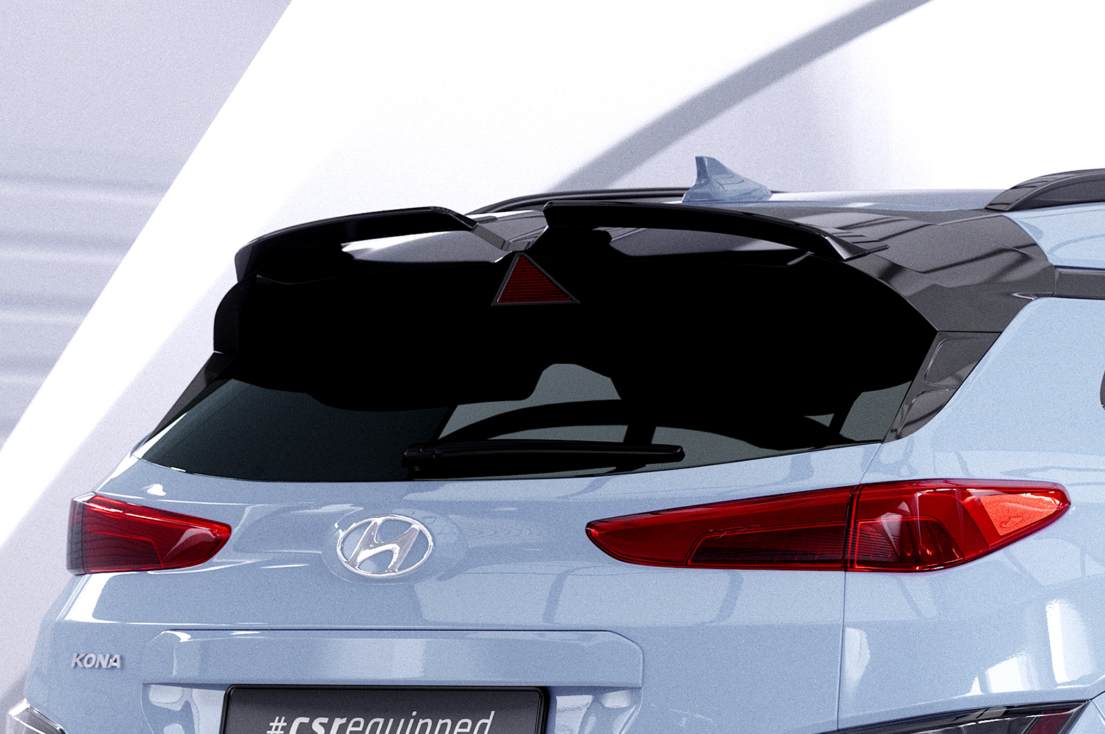 Becquet / Extension CAP pour Hyundai Kona N (depuis 2021) - Fabriqué en ABS (6 finitions au choix)