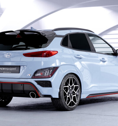 Becquet / Extension CAP pour Hyundai Kona N (depuis 2021) - Fabriqué en ABS (6 finitions au choix)