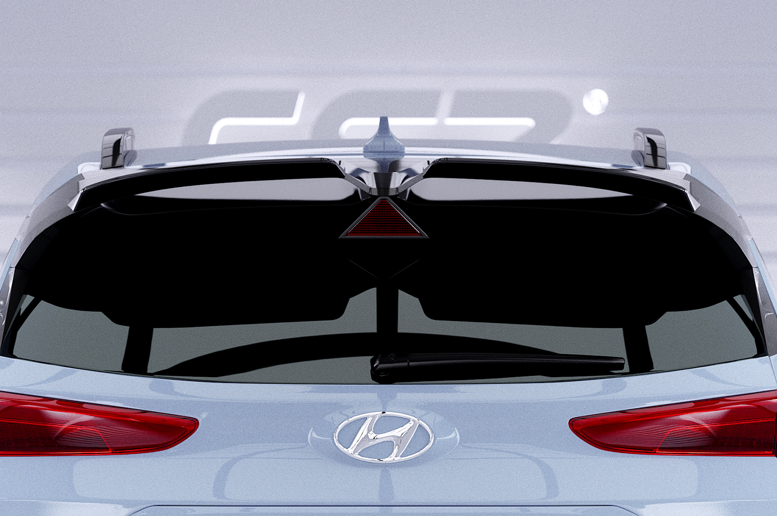 Becquet / Extension CAP pour Hyundai Kona N (depuis 2021) - Fabriqué en ABS (6 finitions au choix)