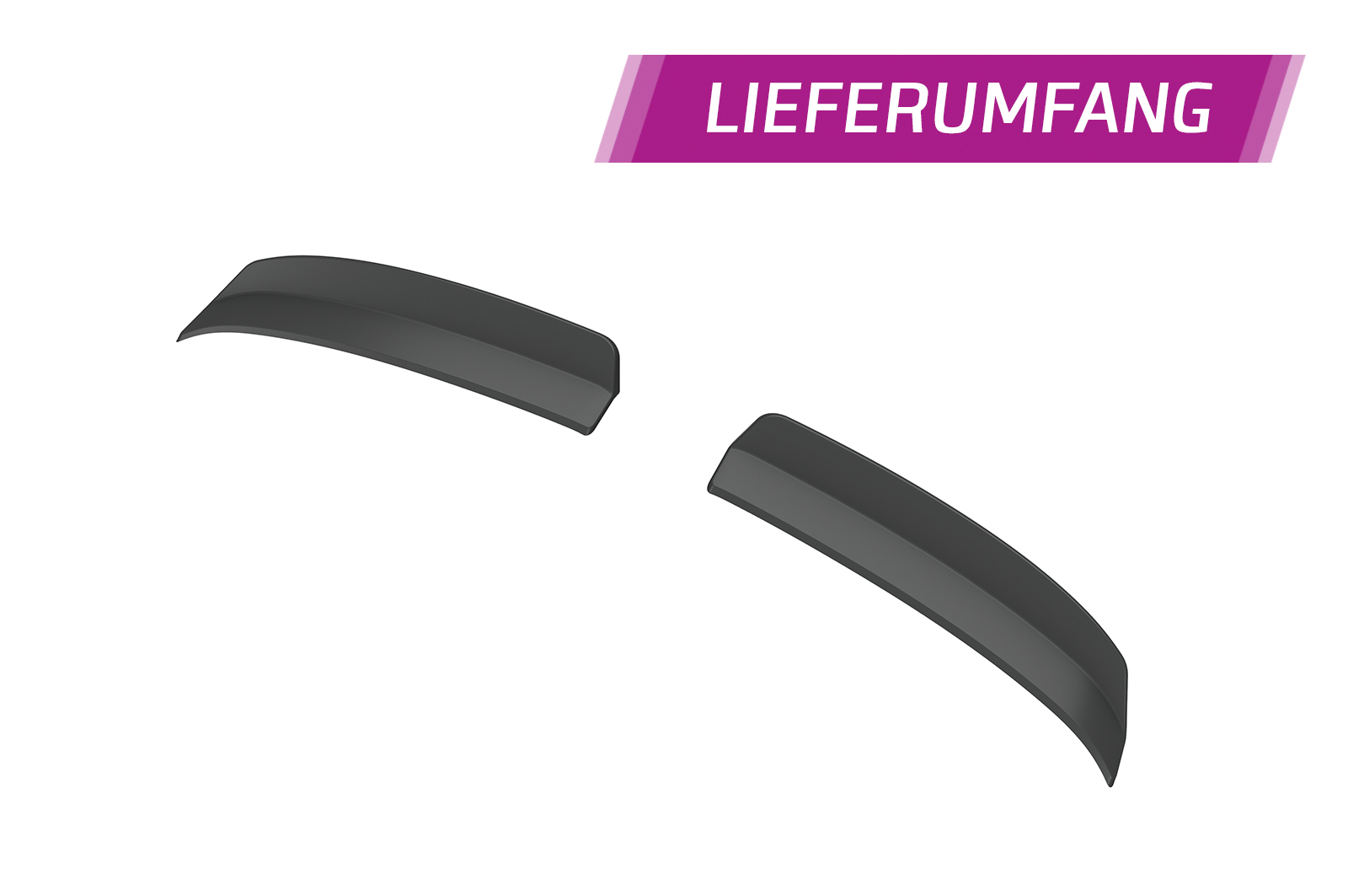 Becquet / Extension CAP pour Hyundai Kona N (depuis 2021) - Fabriqué en ABS (6 finitions au choix)