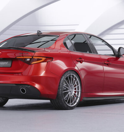 Becquet / Extension CAP pour Alfa Romeo Giulia (Typ 952) toutes carrosseries (depuis 2016) - Fabriqué en ABS (6 finitions au choix)