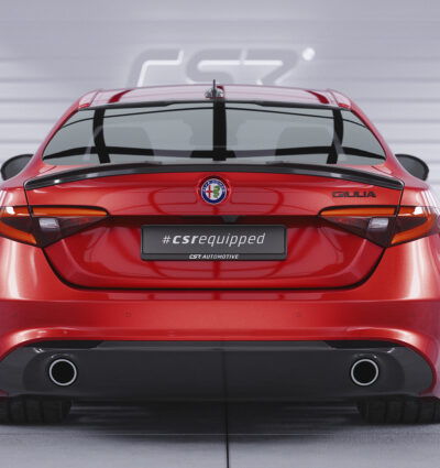 Becquet / Extension CAP pour Alfa Romeo Giulia (Typ 952) toutes carrosseries (depuis 2016) - Fabriqué en ABS (6 finitions au choix)
