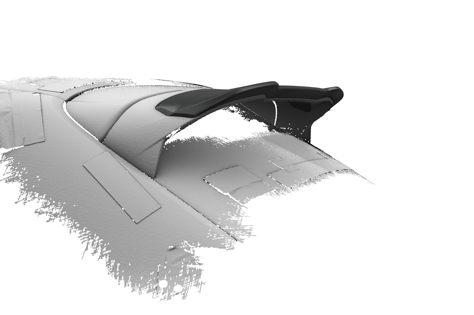 Becquet / Extension CAP pour Peugeot 208 II toutes carrosseries (depuis 2019) - Fabriqué en ABS (6 finitions au choix)
