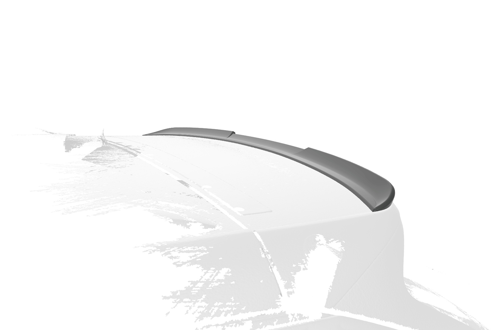 Becquet / Extension CAP pour BYD Atto 3 toutes carrosseries (depuis 2022) - Fabriqué en ABS (6 finitions au choix)