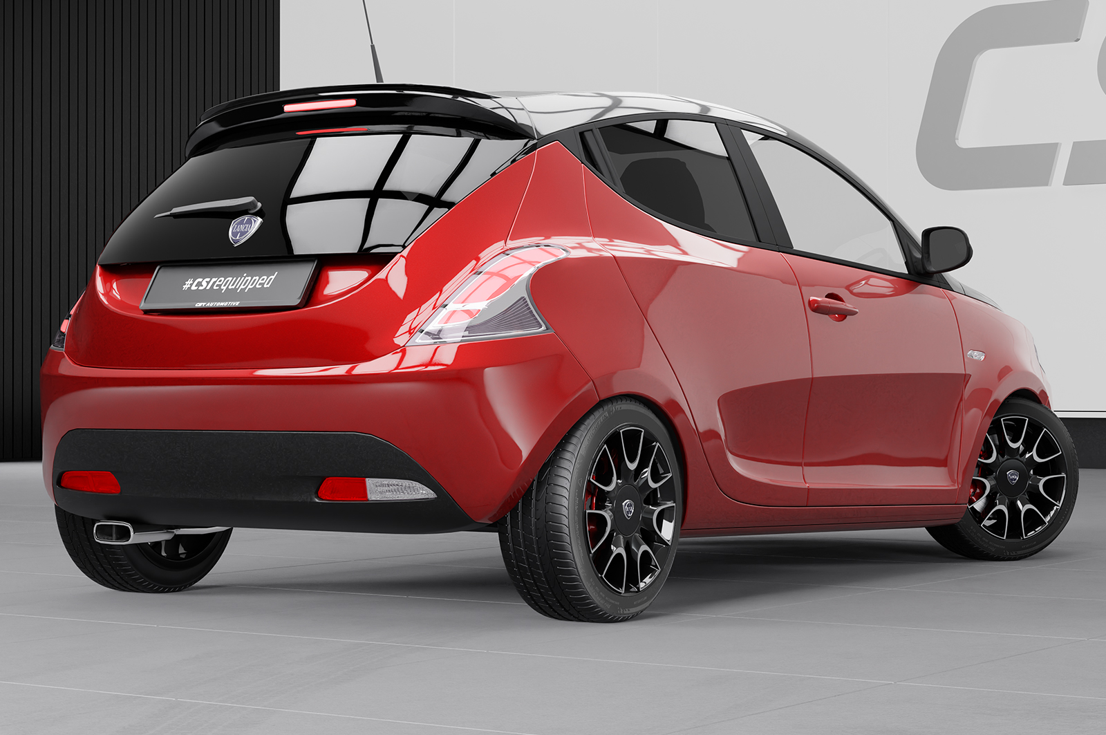 Becquet / Extension CAP pour Lancia Ypsilon (846) toutes carrosseries (depuis 2011) - Fabriqué en ABS (6 finitions au choix)