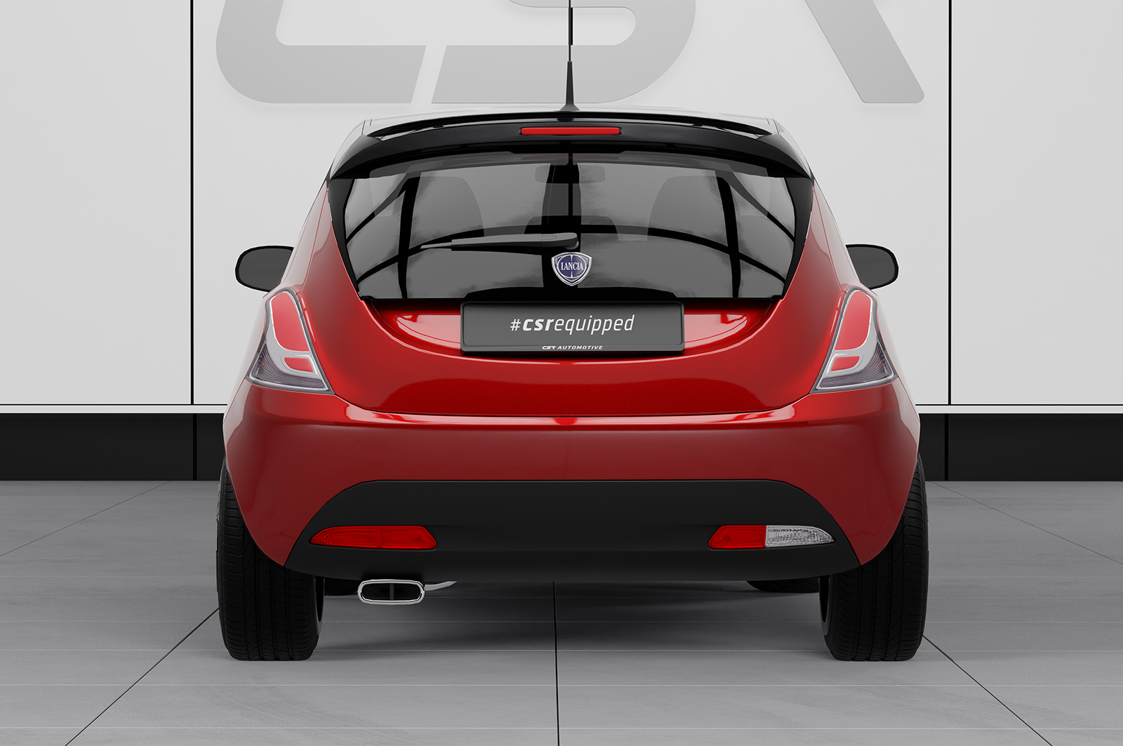 Becquet / Extension CAP pour Lancia Ypsilon (846) toutes carrosseries (depuis 2011) - Fabriqué en ABS (6 finitions au choix)