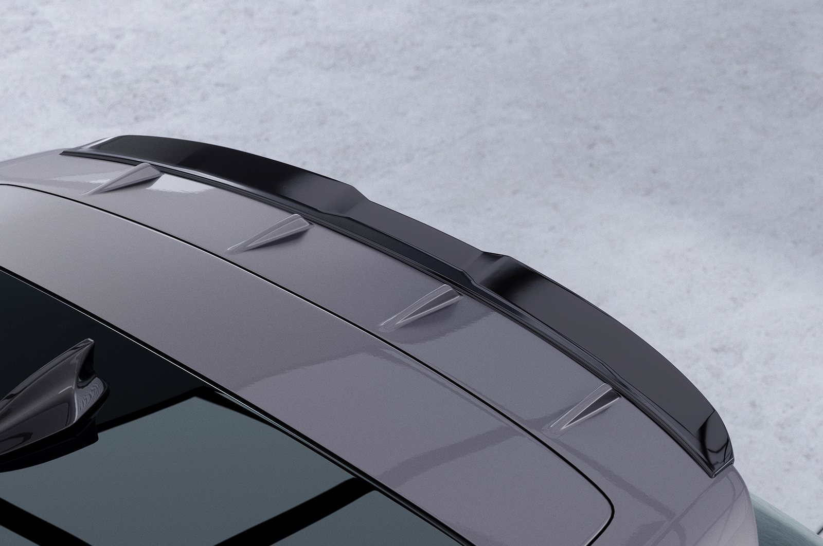 Becquet / Extension CAP pour Hyundai Tucson 4 (NX4) toutes carrosseries (incl. N-Line) (depuis 2020) - Fabriqué en ABS (6 finitions au choix)
