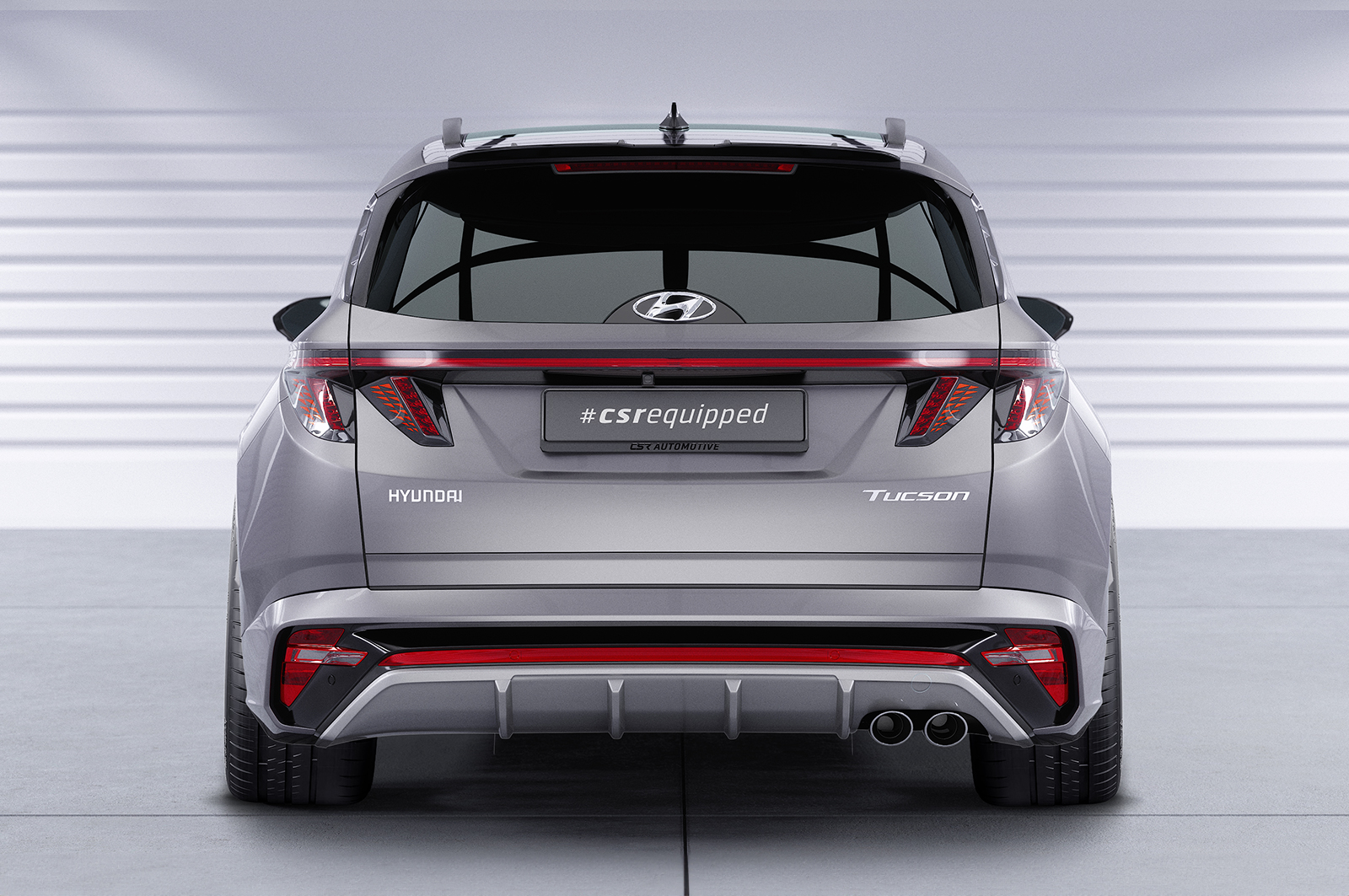 Becquet / Extension CAP pour Hyundai Tucson 4 (NX4) toutes carrosseries (incl. N-Line) (depuis 2020) - Fabriqué en ABS (6 finitions au choix)