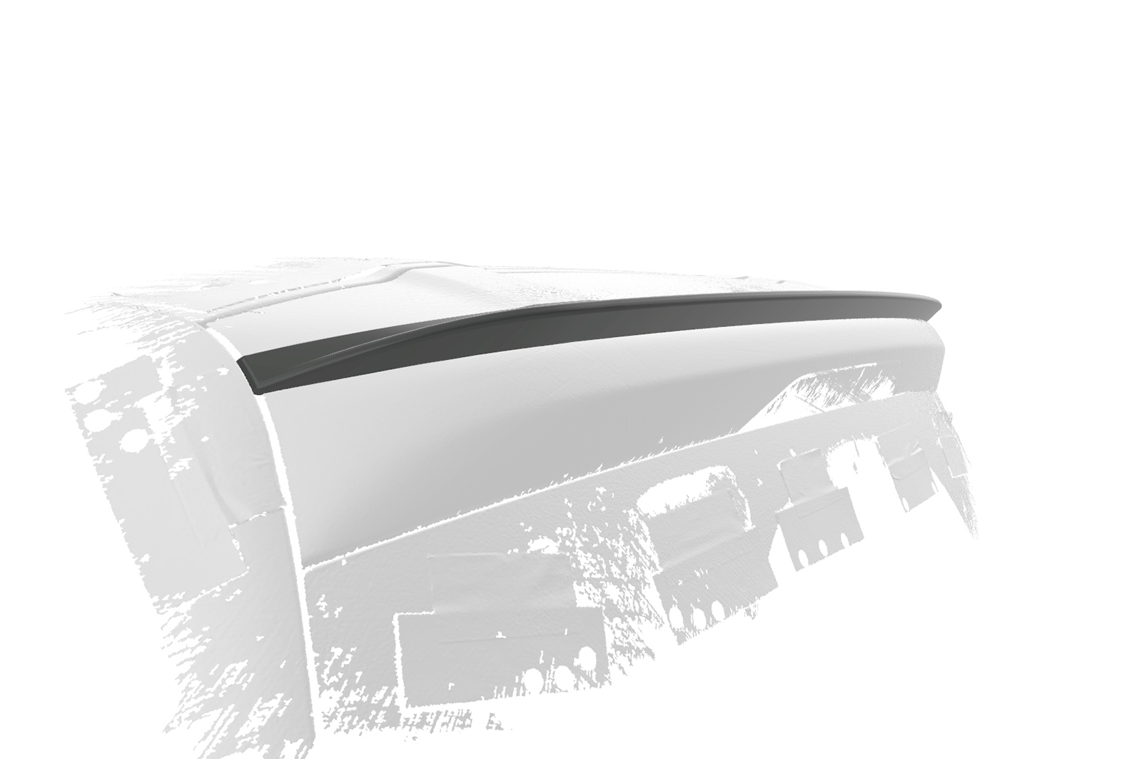Becquet / Extension CAP pour Mercedes-Benz Classe T (W420) toutes carrosseries (depuis 2022) - Fabriqué en ABS (6 finitions au choix)