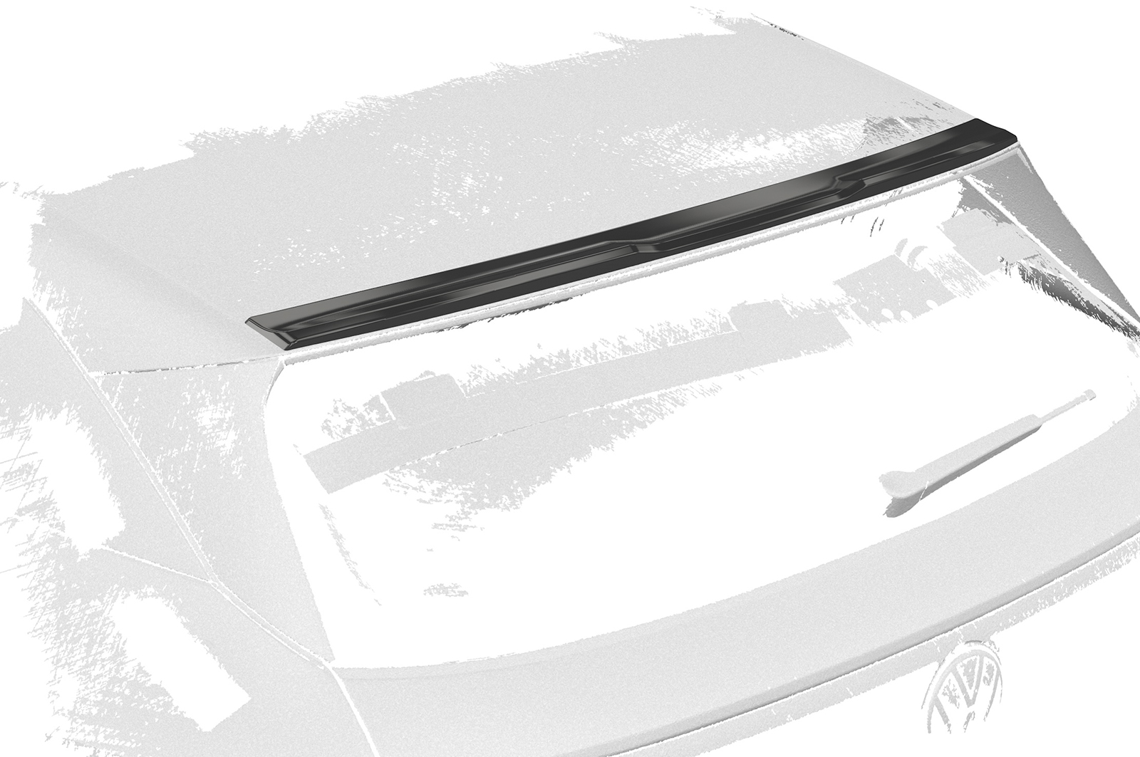 Becquet / Extension CAP pour VW ID.4 (Typ E2) toutes carrosseries (depuis 2020) - Fabriqué en ABS (6 finitions au choix)