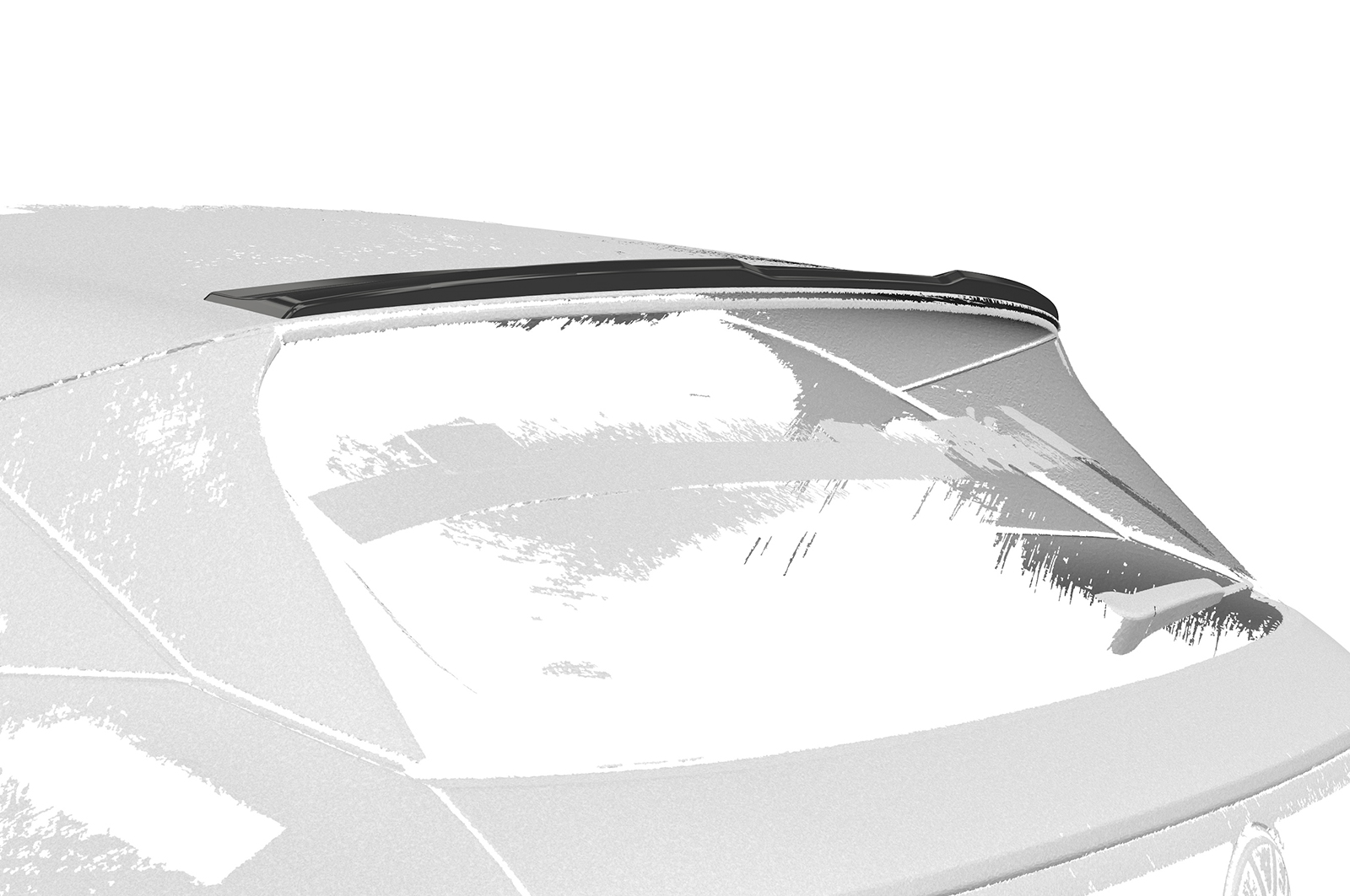 Becquet / Extension CAP pour VW ID.4 (Typ E2) toutes carrosseries (depuis 2020) - Fabriqué en ABS (6 finitions au choix)