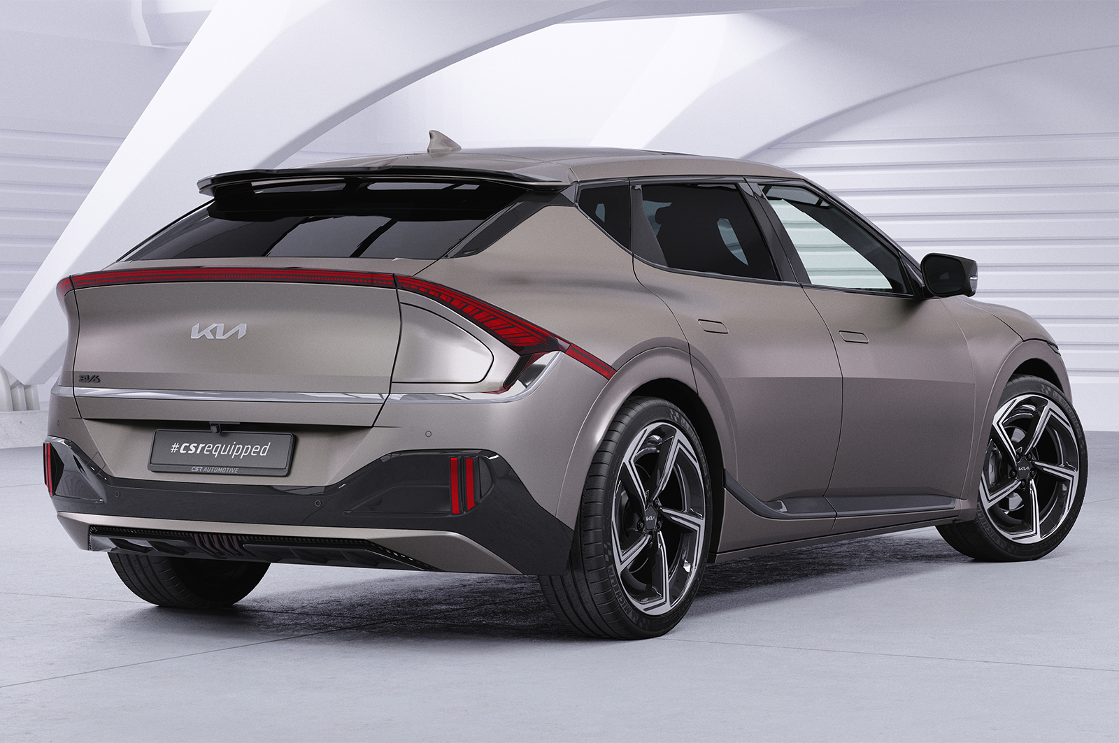 Becquet / Extension CAP pour KIA EV6 toutes carrosseries (depuis 2022) - Fabriqué en ABS (6 finitions au choix)