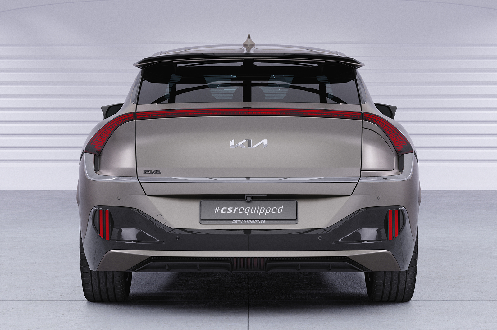 Becquet / Extension CAP pour KIA EV6 toutes carrosseries (depuis 2022) - Fabriqué en ABS (6 finitions au choix)