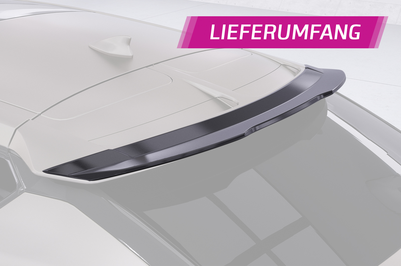Becquet / Extension CAP pour KIA EV6 toutes carrosseries (depuis 2022) - Fabriqué en ABS (6 finitions au choix)