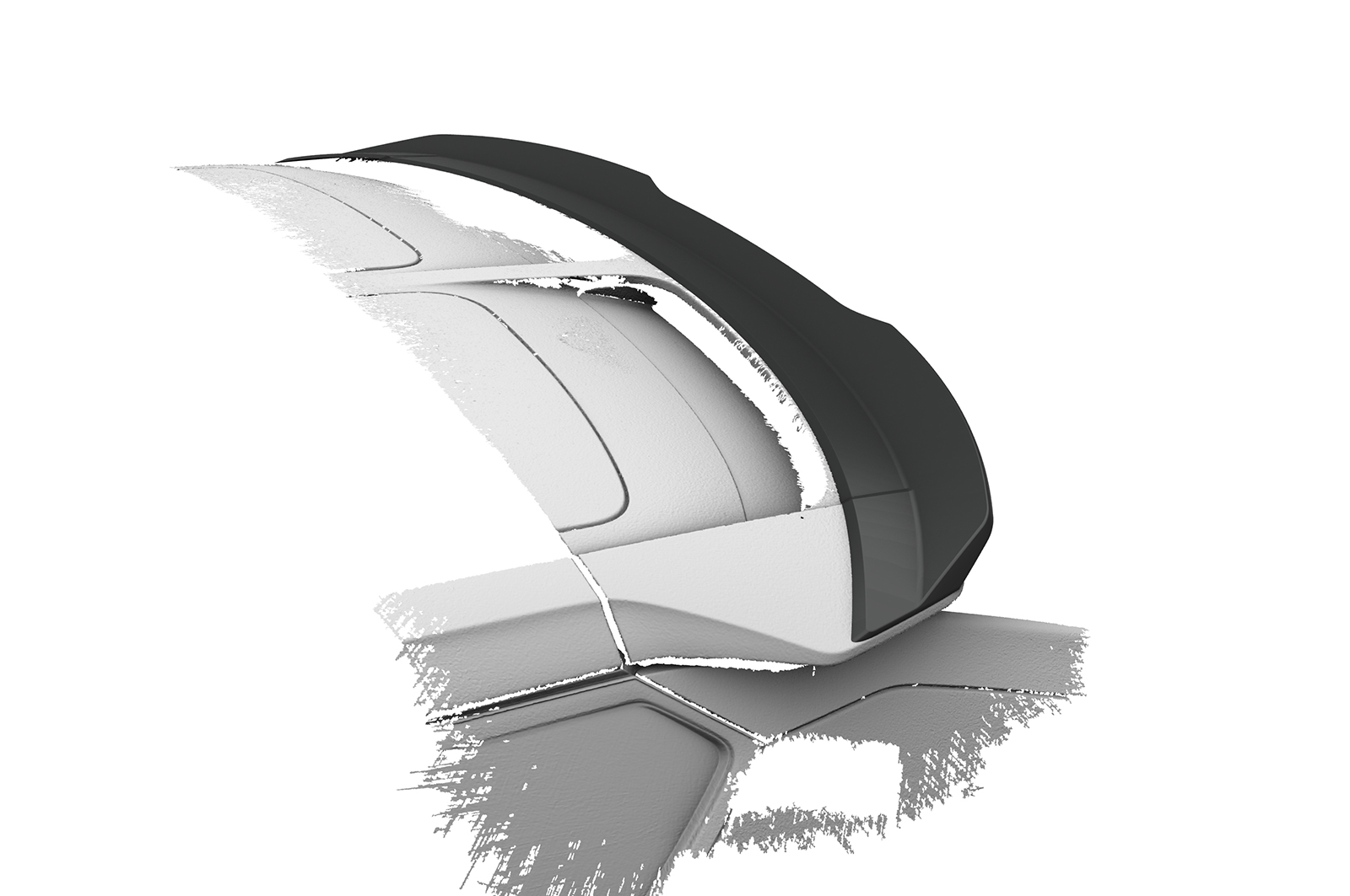 Becquet / Extension CAP pour KIA EV6 toutes carrosseries (depuis 2022) - Fabriqué en ABS (6 finitions au choix)