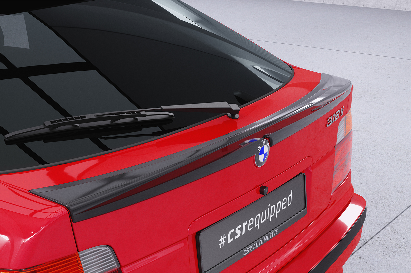 Becquet / Extension CAP pour BMW Série 3 E36 Compact (1993-2000) - Fabriqué en ABS (6 finitions au choix)