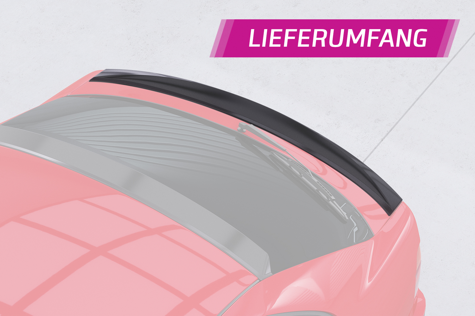 Becquet / Extension CAP pour BMW Série 3 E36 Compact (1993-2000) - Fabriqué en ABS (6 finitions au choix)