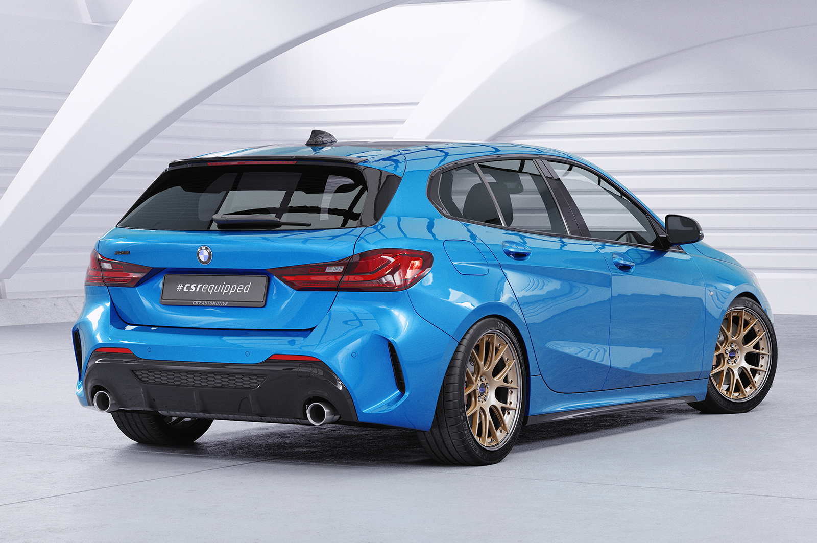 Becquet / Extension CAP pour BMW Série 1 F40 toutes carrosseries (depuis 2019) - Fabriqué en ABS (6 finitions au choix)