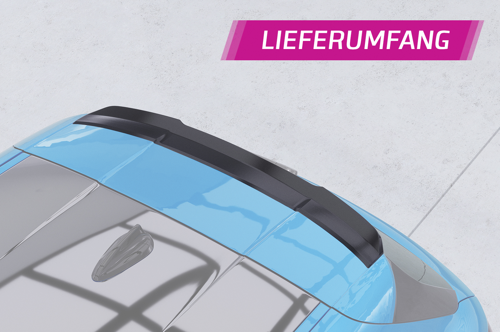 Becquet / Extension CAP pour BMW Série 1 F40 toutes carrosseries (depuis 2019) - Fabriqué en ABS (6 finitions au choix)