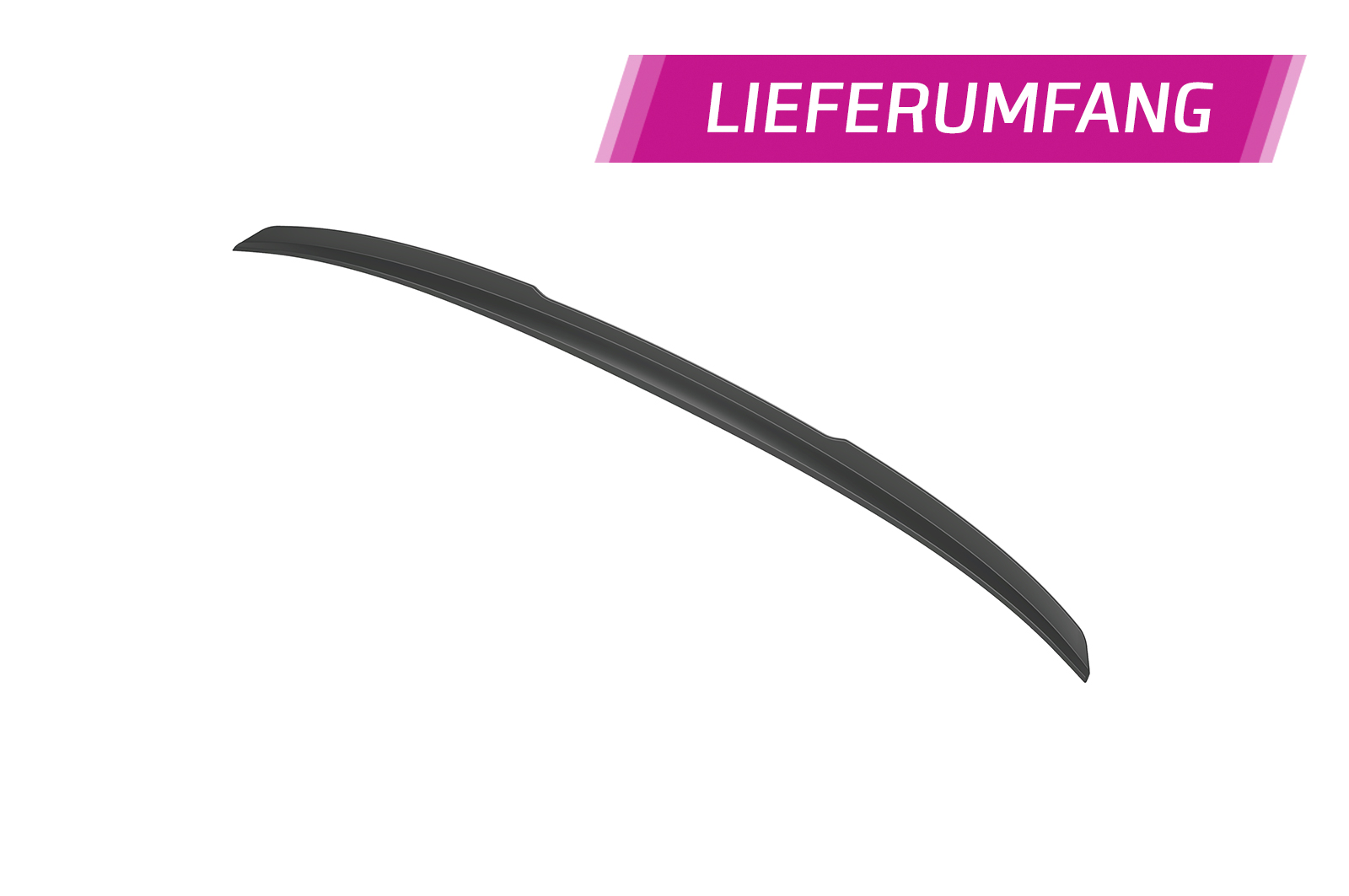Becquet / Extension CAP pour BMW Série 1 F40 toutes carrosseries (incl. Pack M et M135i) (depuis 2019) - Fabriqué en ABS (6 finitions au choix)
