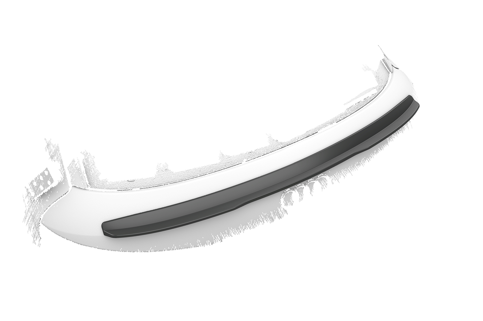 Becquet / Extension CAP pour Audi Q3 (8U) toutes carrosseries (2011-2018) - Fabriqué en ABS (6 finitions au choix)