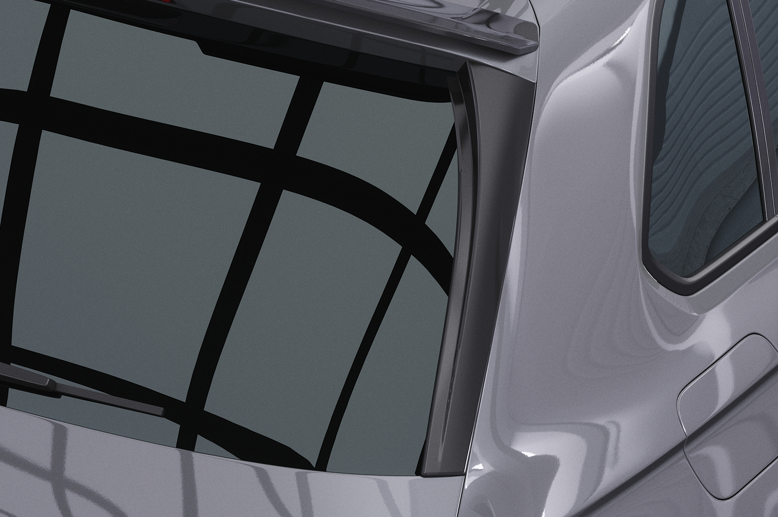 Becquet / Extension CAP pour VW Tiguan 2 (Typ AD1) Allspace (depuis 2017) - Fabriqué en ABS (6 finitions au choix)