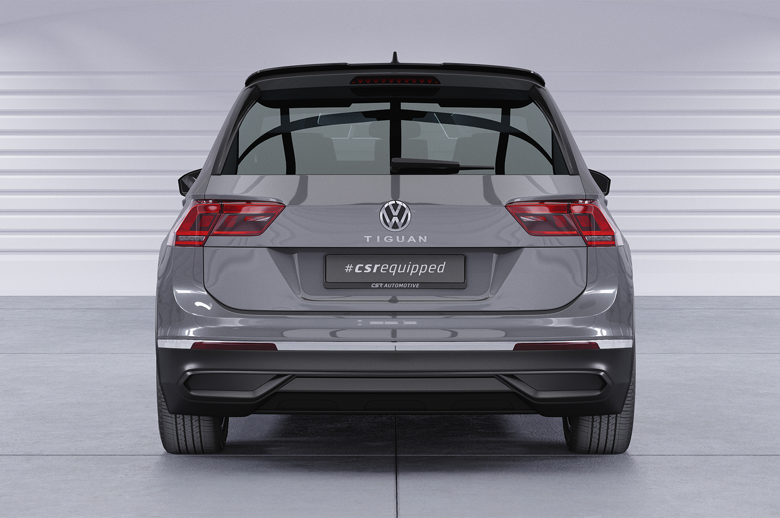 Becquet / Extension CAP pour VW Tiguan 2 (Typ AD1) Allspace (depuis 2017) - Fabriqué en ABS (6 finitions au choix)
