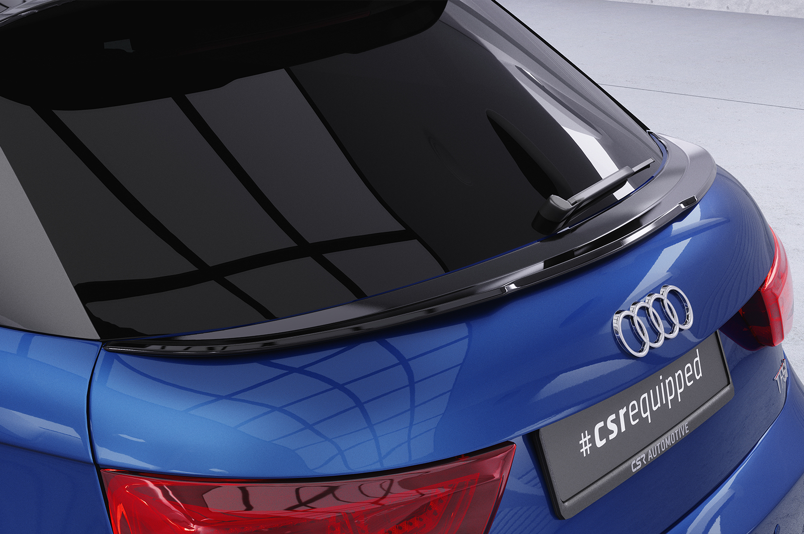 Becquet / Extension CAP pour Audi A1 (8X) / S1 (8X) Sportback (2010-2018) - Fabriqué en ABS (6 finitions au choix)