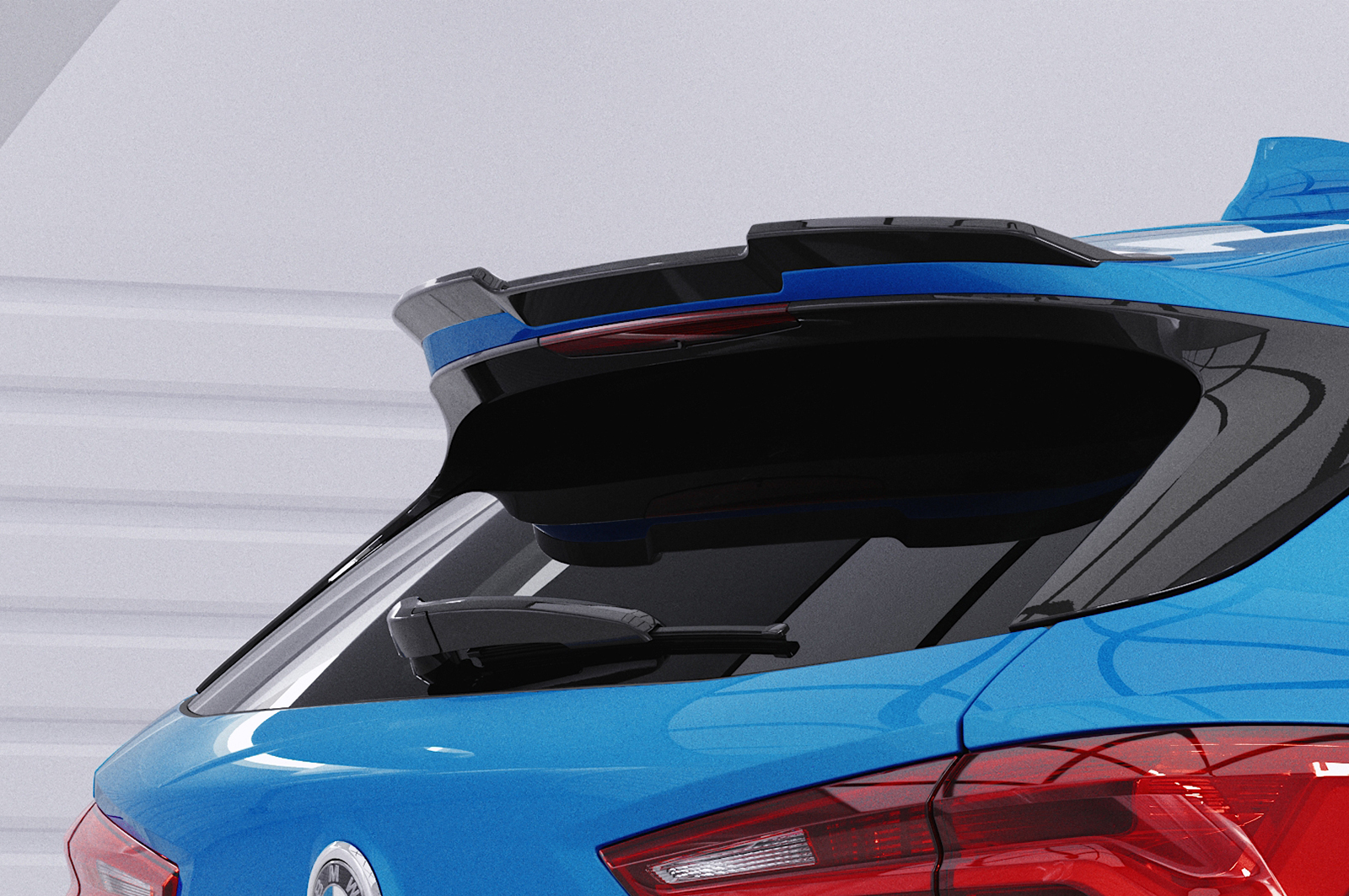 Becquet / Extension CAP pour BMW X2 (F39) Pack M / M35i (depuis 2018) - Fabriqué en ABS (6 finitions au choix)