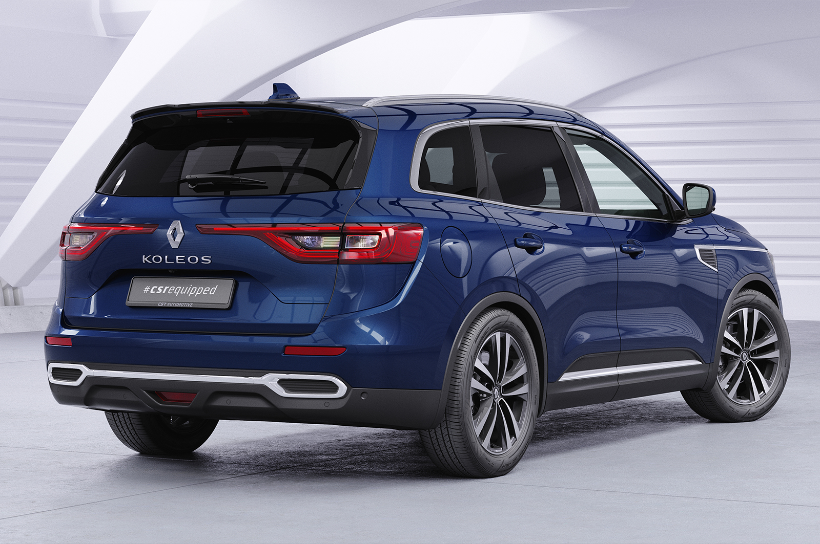 Becquet / Extension CAP pour Renault Koleos (2. Generation) toutes carrosseries (depuis 2016) - Fabriqué en ABS (6 finitions au choix)