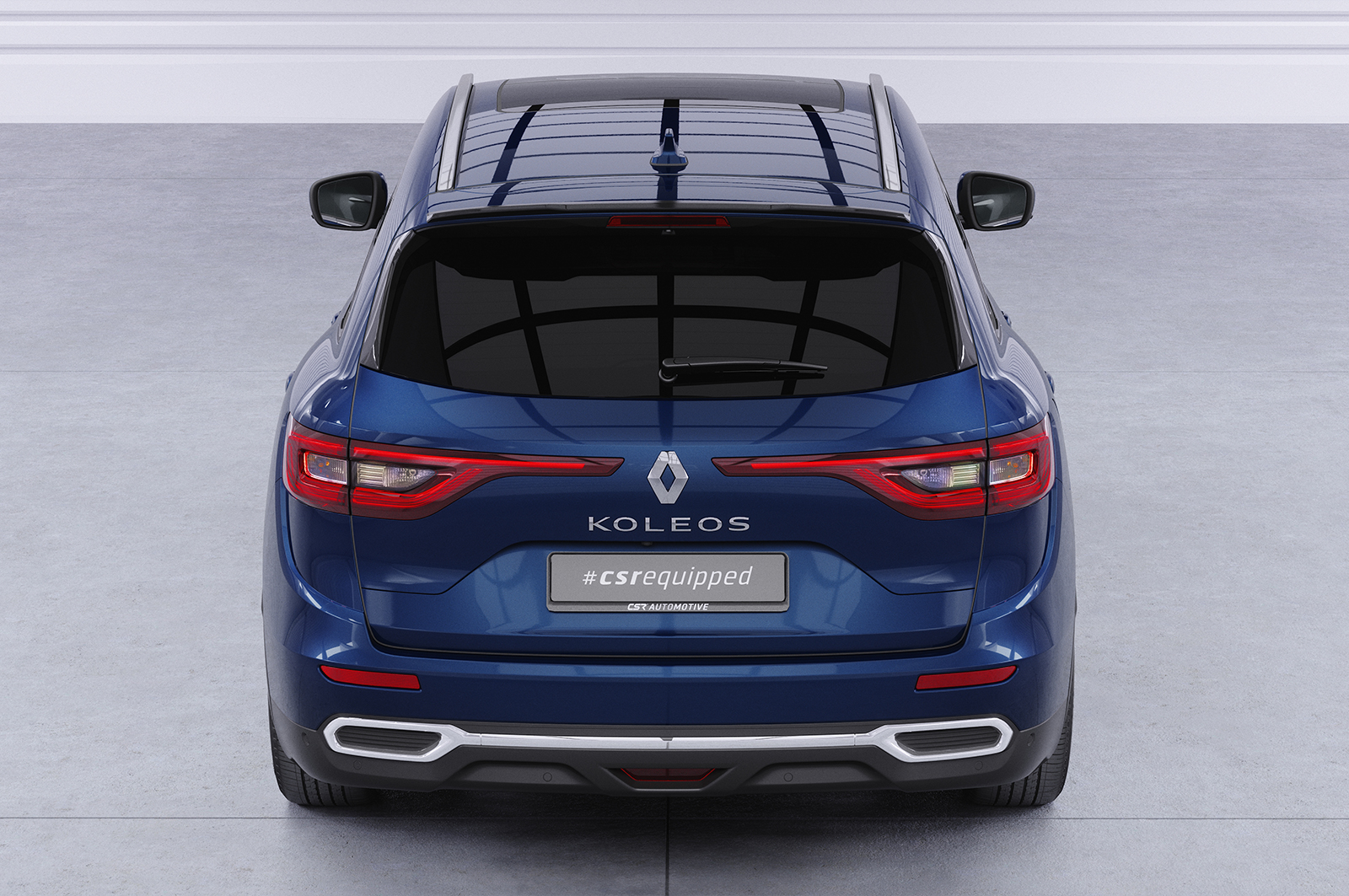 Becquet / Extension CAP pour Renault Koleos (2. Generation) toutes carrosseries (depuis 2016) - Fabriqué en ABS (6 finitions au choix)