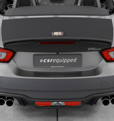 Becquet / Extension CAP pour Fiat 124 Spider (toutes carrosseries incl. Abarth) (2016-2020) - Fabriqué en ABS (6 finitions au choix)