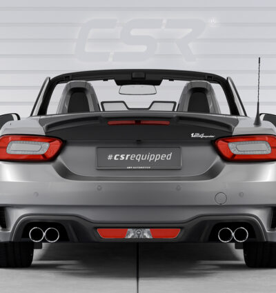 Becquet / Extension CAP pour Fiat 124 Spider (toutes carrosseries incl. Abarth) (2016-2020) - Fabriqué en ABS (6 finitions au choix)