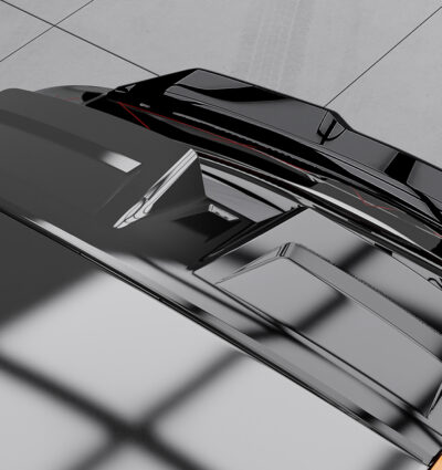 Becquet / Extension CAP pour MG Mulan / 4 toutes carrosseries (depuis 2022) - Fabriqué en ABS (6 finitions au choix)