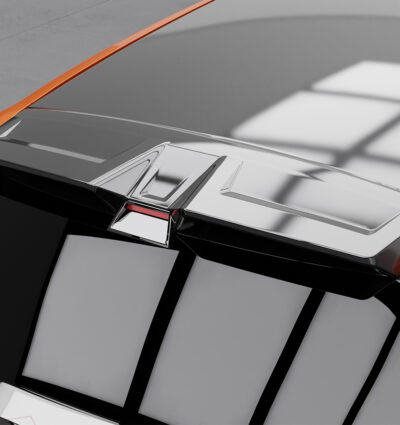 Becquet / Extension CAP pour MG Mulan / 4 toutes carrosseries (depuis 2022) - Fabriqué en ABS (6 finitions au choix)